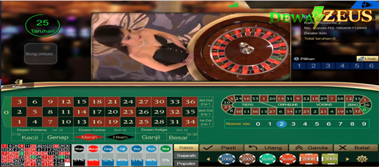 Panduan Cara Bermain Judi Online Roulette Di Casino eBET